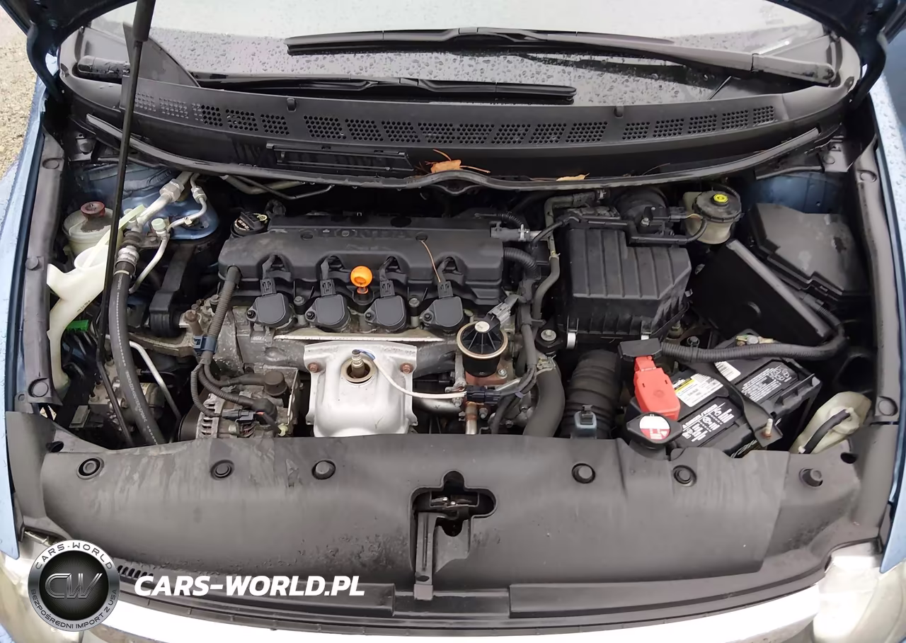 2008 Honda Civic Lx VIN:1HGFA16548L070015 - 10