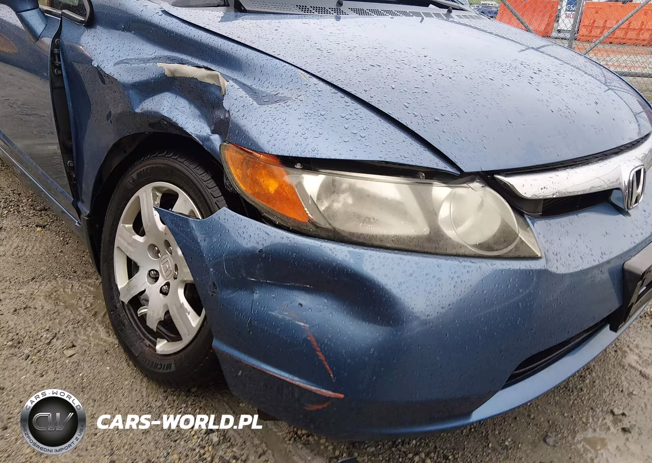 2008 Honda Civic Lx VIN:1HGFA16548L070015 - 6