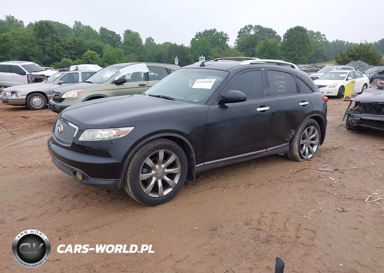 2004 Infiniti Fx35 VIN:JNRAS08W34X225758 - 2