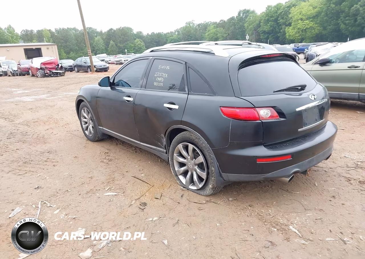 2004 Infiniti Fx35 VIN:JNRAS08W34X225758 - 3