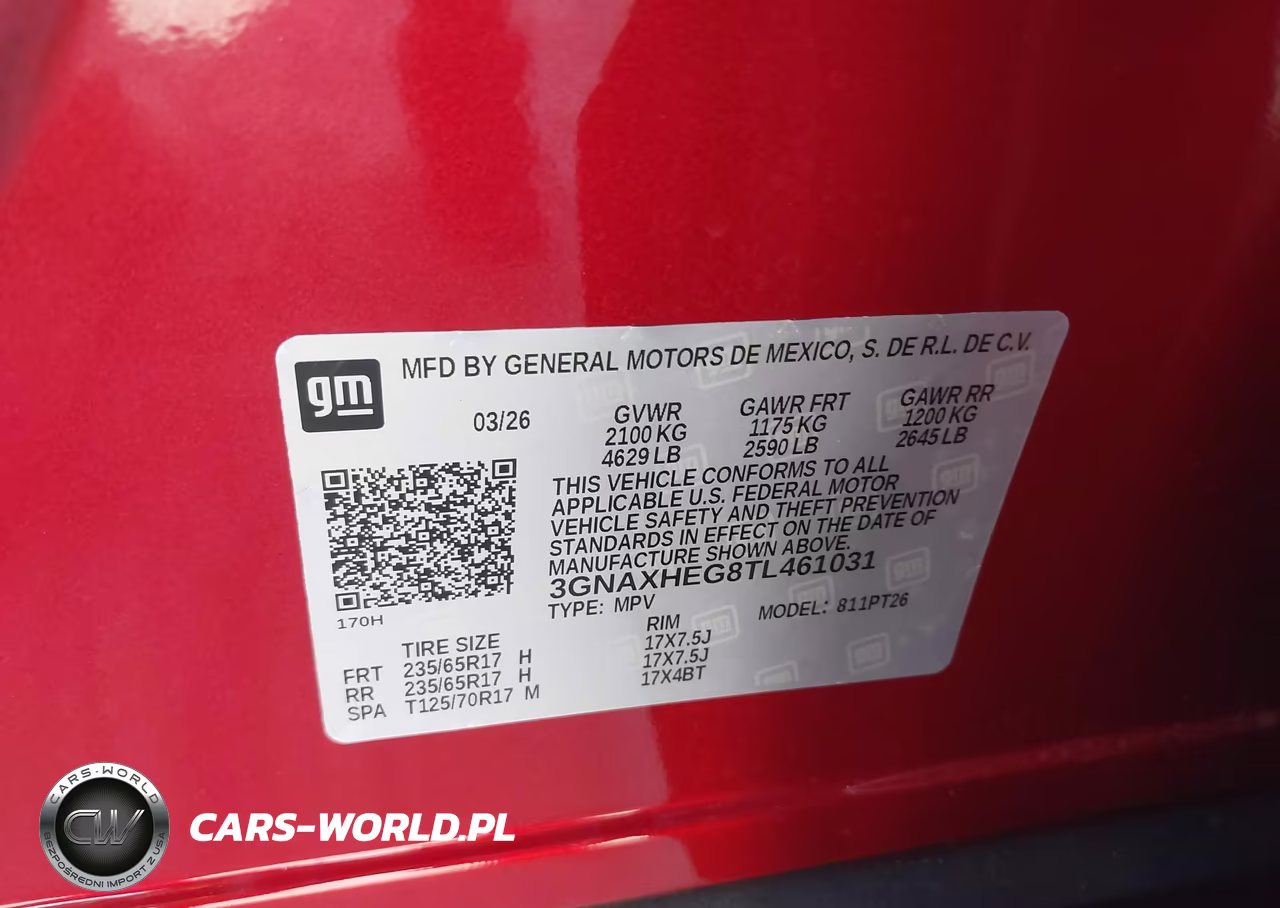 2026 Chevrolet Equinox Fwd Lt VIN:3GNAXHEG8TL461031 - 9