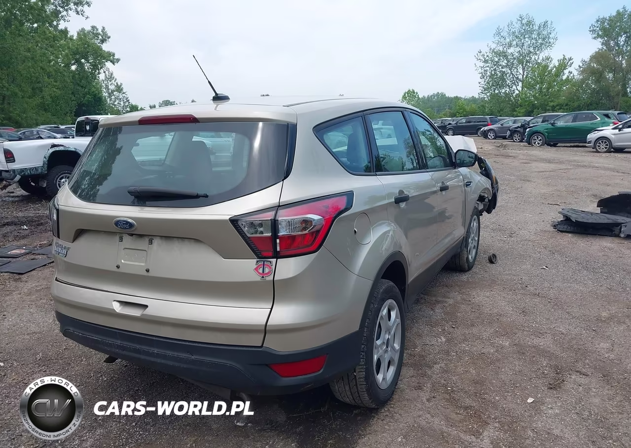 2018 Ford Escape S VIN:1FMCU0F71JUA33701 - 4