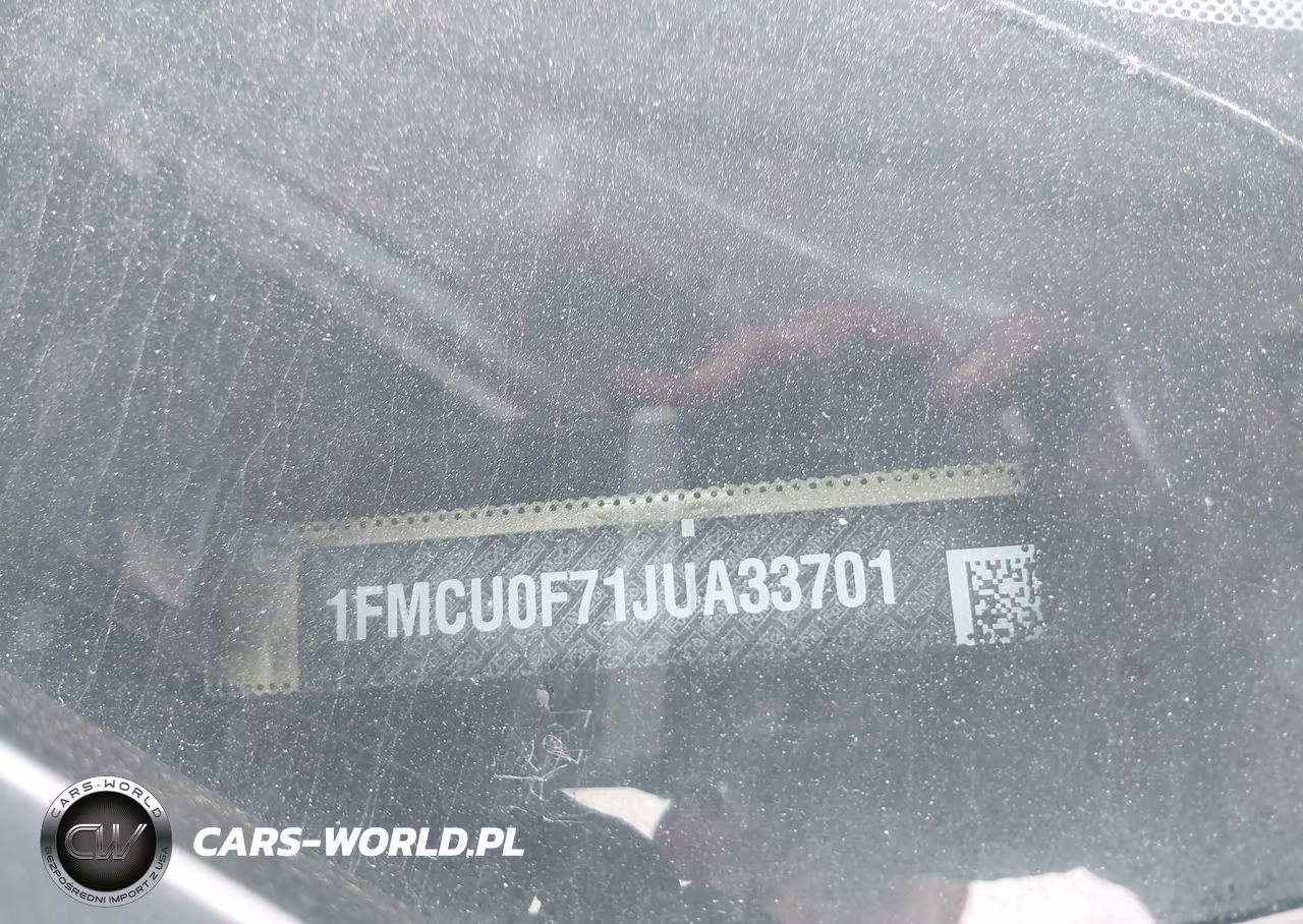 2018 Ford Escape S VIN:1FMCU0F71JUA33701 - 9