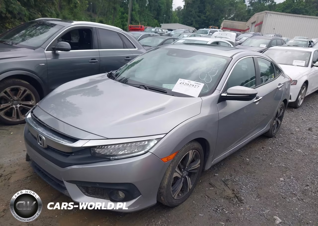 2017 Honda Civic Touring VIN:19XFC1F91HE018880 - 2