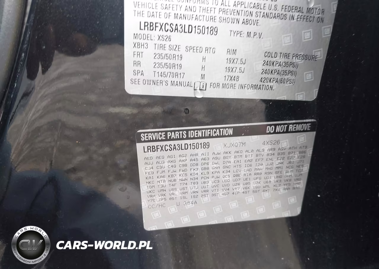 2020 Buick Envision Fwd Essence VIN:LRBFXCSA3LD150189 - 9