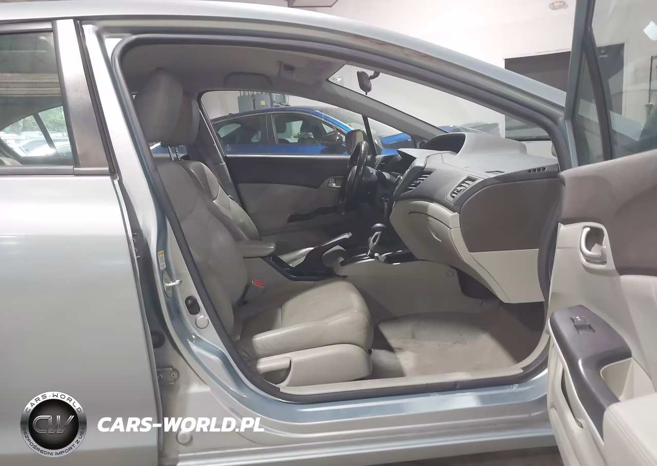 2012 Honda Civic Hybrid VIN:JHMFB4F38CS010389 - 5