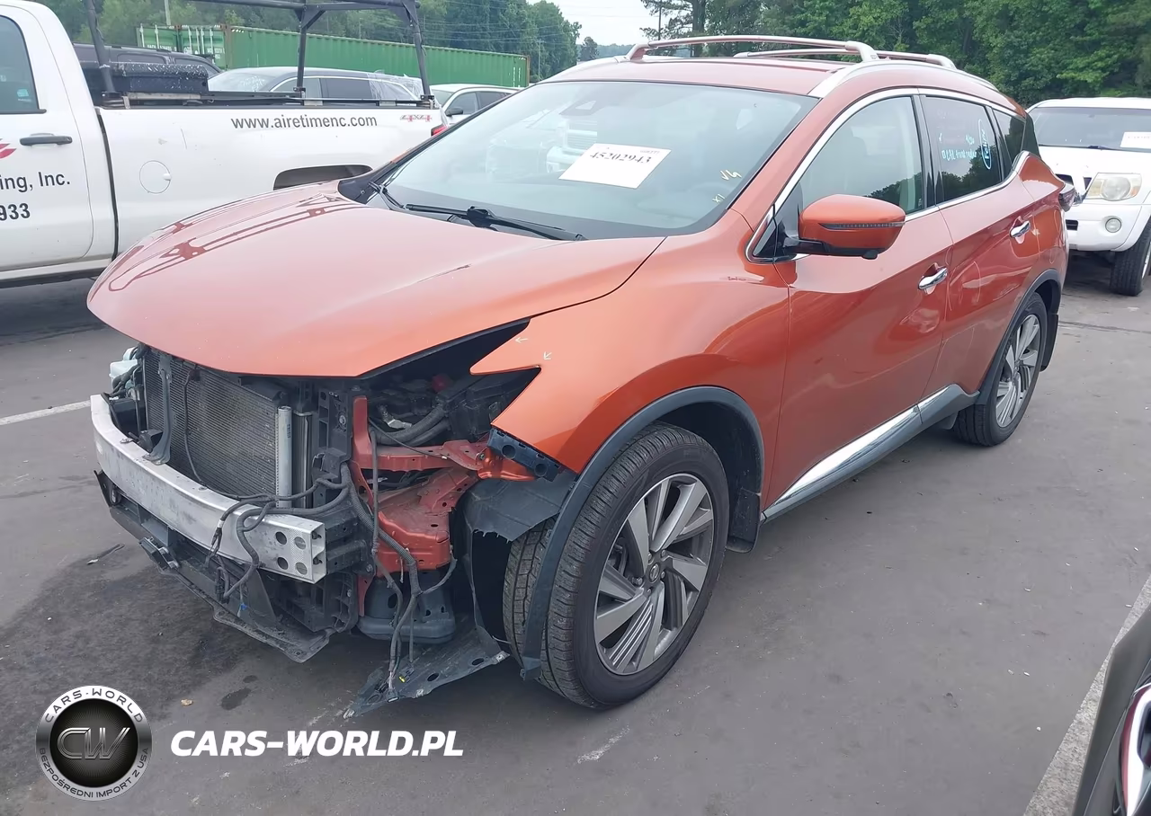 2020 Nissan Murano Sl Fwd VIN:5N1AZ2CJ6LN121595 - 2