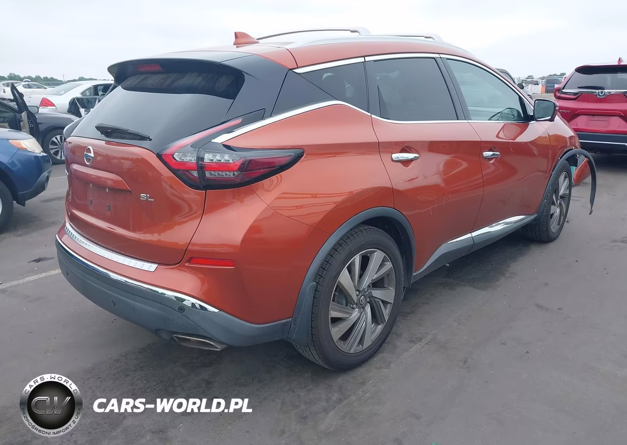 2020 Nissan Murano Sl Fwd VIN:5N1AZ2CJ6LN121595 - 4