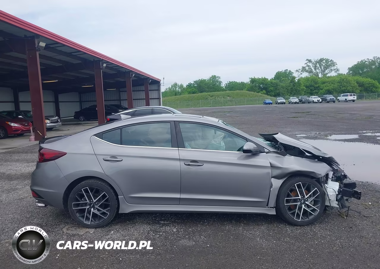 2020 Hyundai Elantra Sport VIN:KMHD04LBXLU084441 - 13