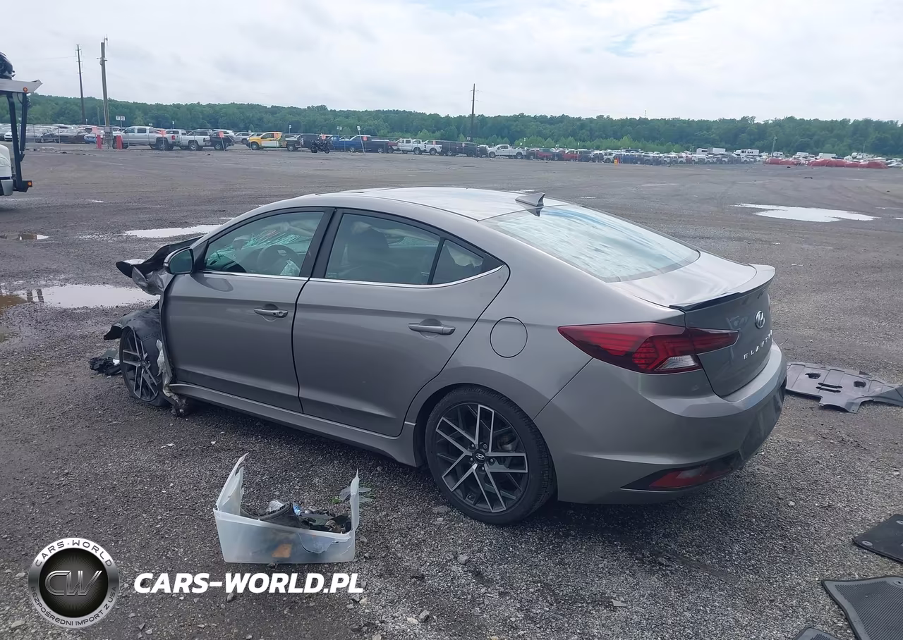 2020 Hyundai Elantra Sport VIN:KMHD04LBXLU084441 - 3