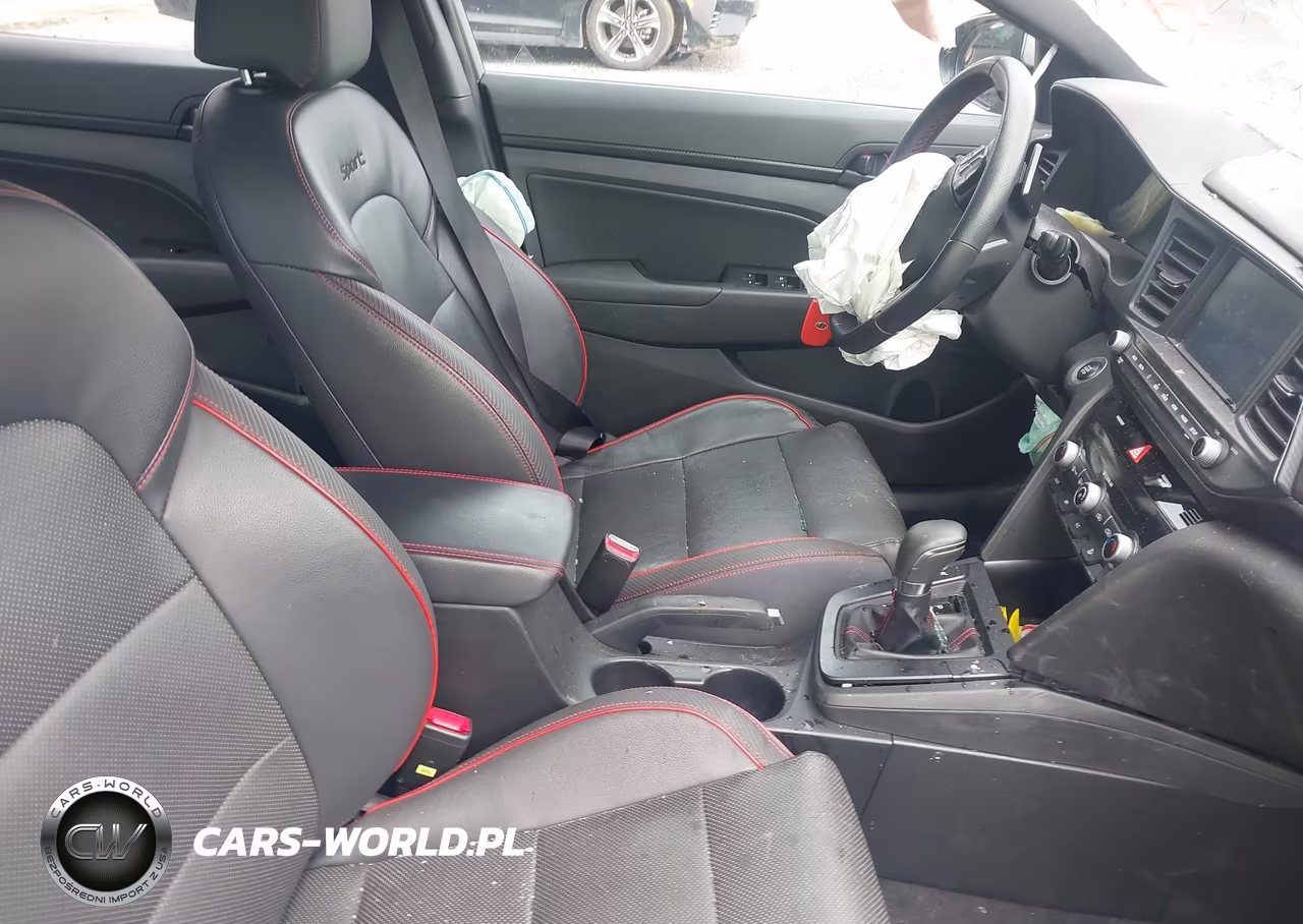 2020 Hyundai Elantra Sport VIN:KMHD04LBXLU084441 - 5