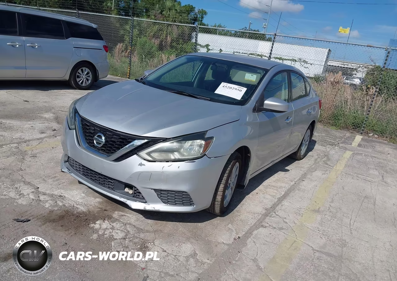 2018 Nissan Sentra Sv VIN:3N1AB7AP5JY217458 - 2
