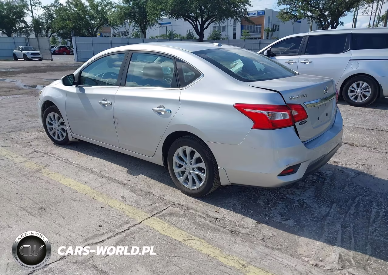 2018 Nissan Sentra Sv VIN:3N1AB7AP5JY217458 - 3