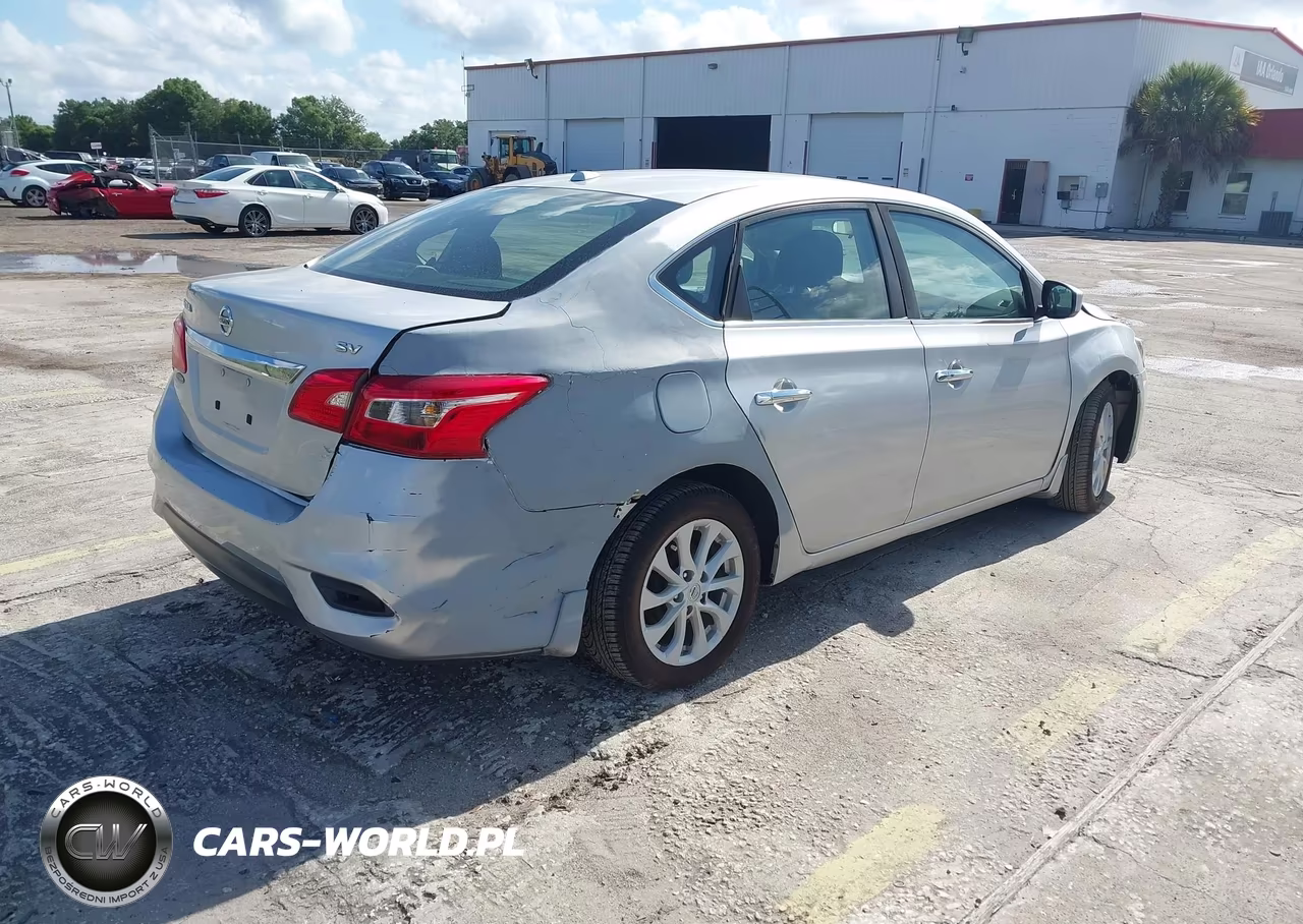 2018 Nissan Sentra Sv VIN:3N1AB7AP5JY217458 - 4