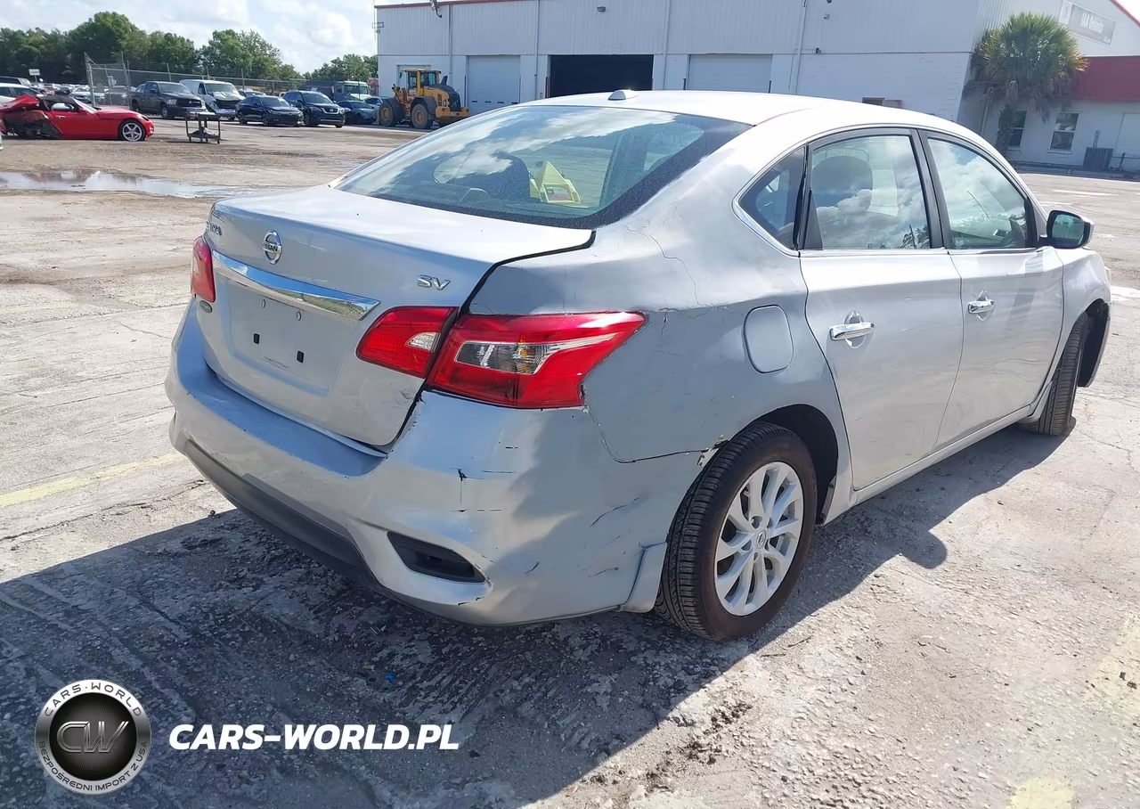 2018 Nissan Sentra Sv VIN:3N1AB7AP5JY217458 - 6