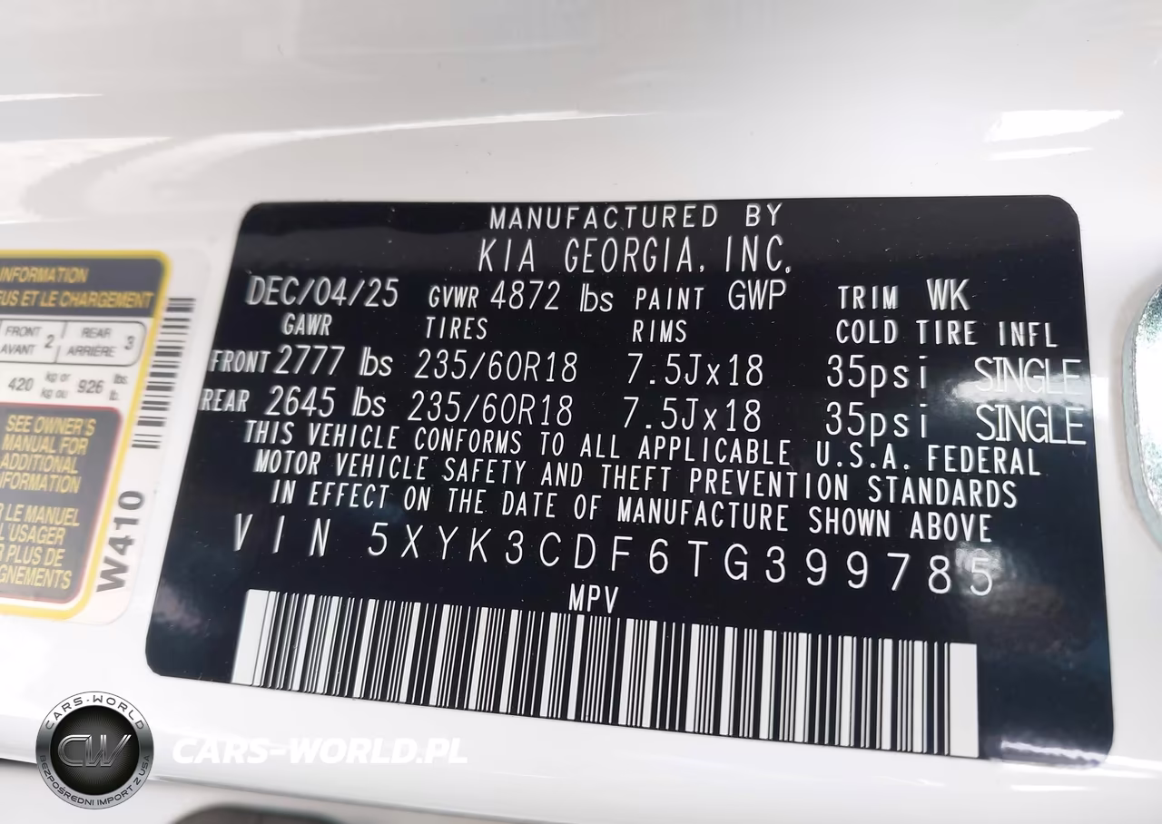 2026 Kia Sportage Ex VIN:5XYK3CDF6TG399785 - 9