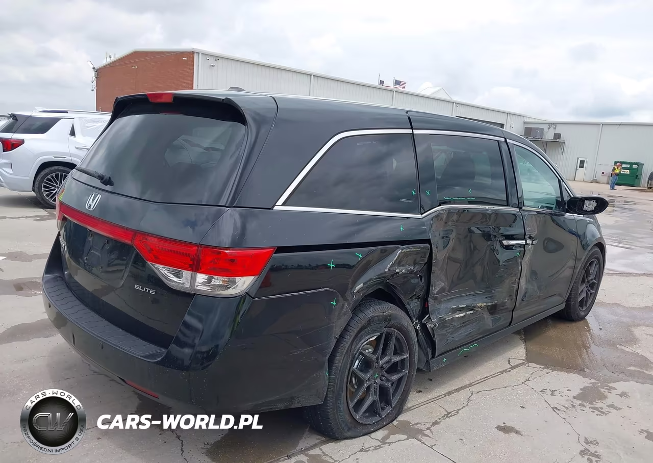 2016 Honda Odyssey Touring-Touring Elite VIN:5FNRL5H91GB003662 - 4