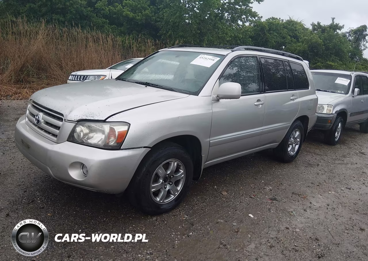 2007 Toyota Highlander V6 VIN:JTEGP21A370132656 - 2