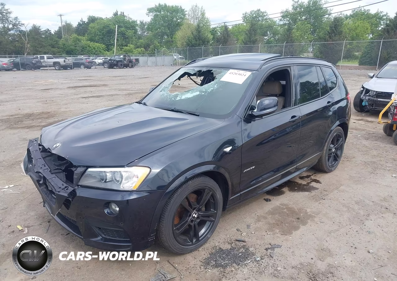 2013 BMW X3 xDrive35I VIN:5UXWX7C53DL981451 - 2