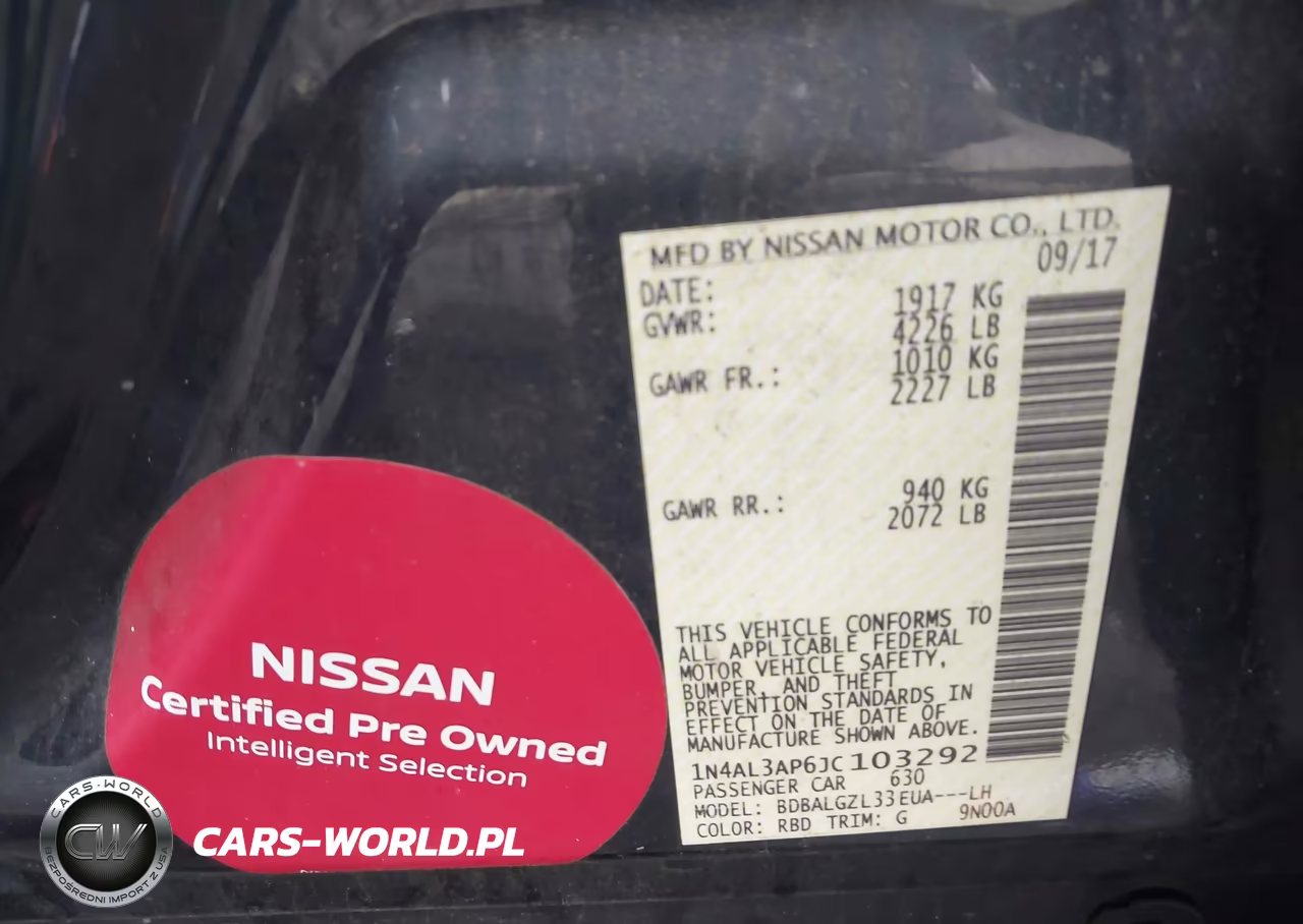 2018 Nissan Altima 2.5 S VIN:1N4AL3AP6JC103292 - 9