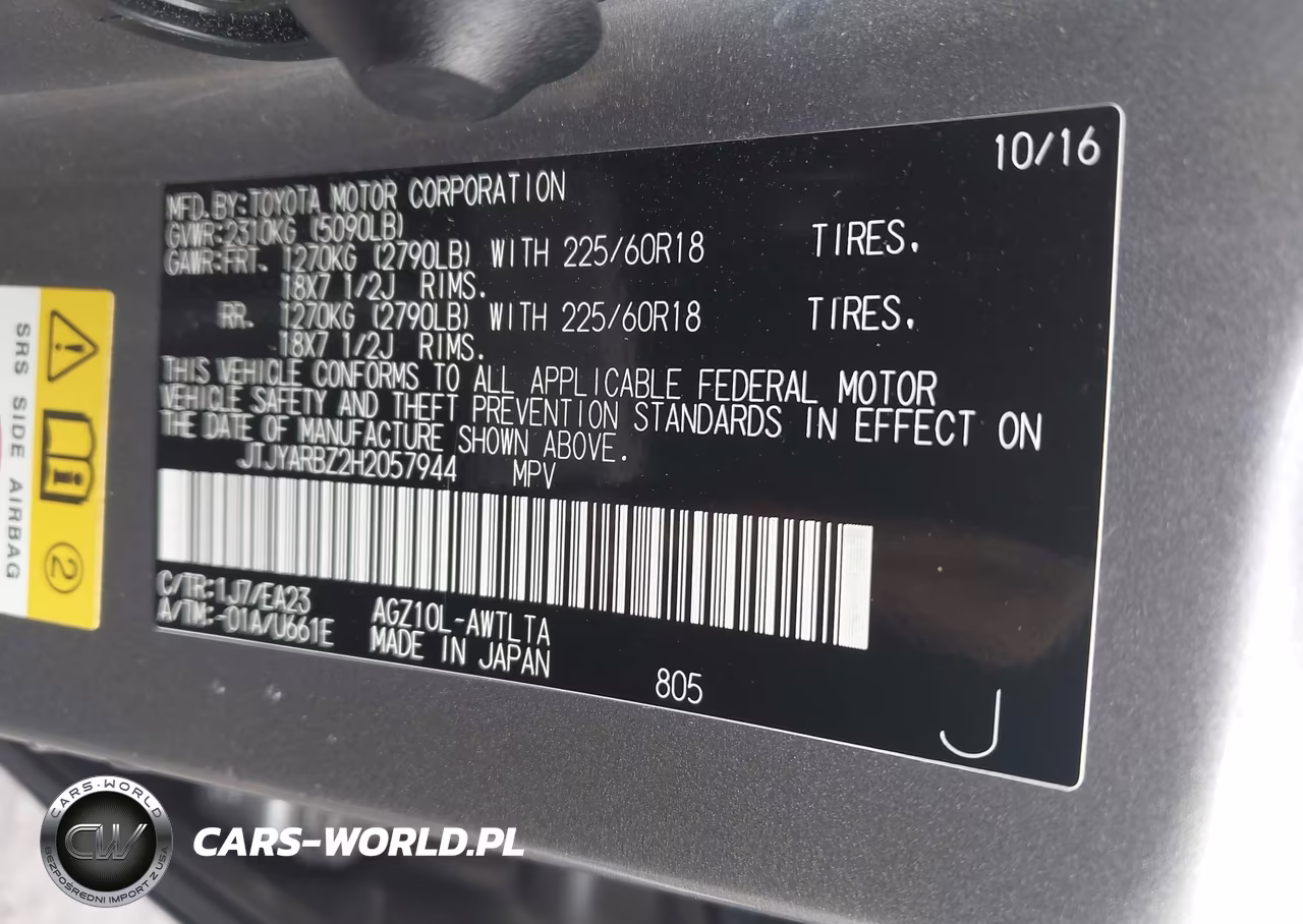 2017 Lexus Nx 200T VIN:JTJYARBZ2H2057944 - 9