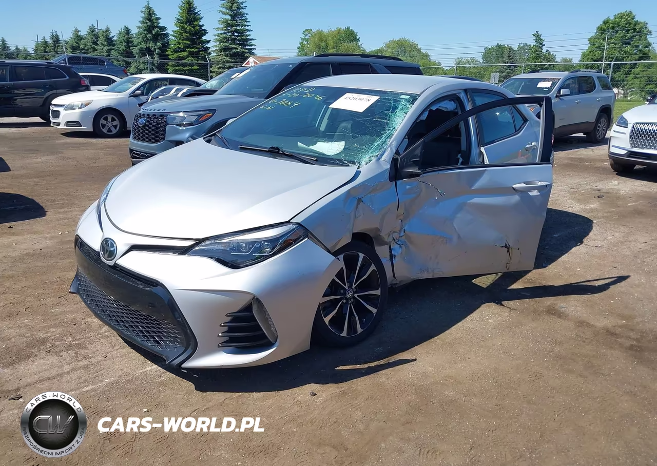 2017 Toyota Corolla Se VIN:2T1BURHEXHC867084 - 2