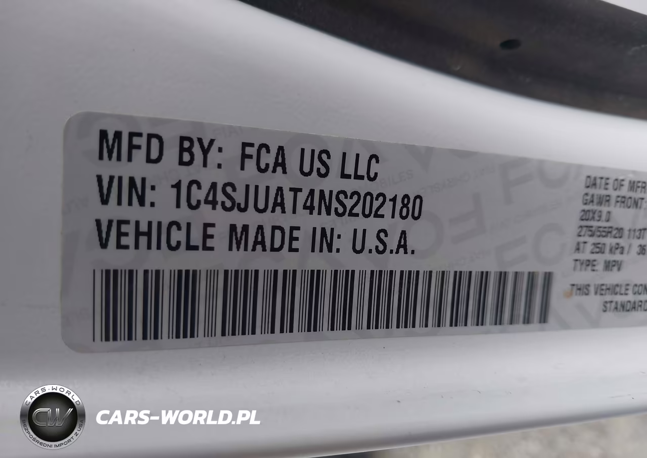 2022 Jeep Wagoneer Series I 4X2 VIN:1C4SJUAT4NS202180 - 9