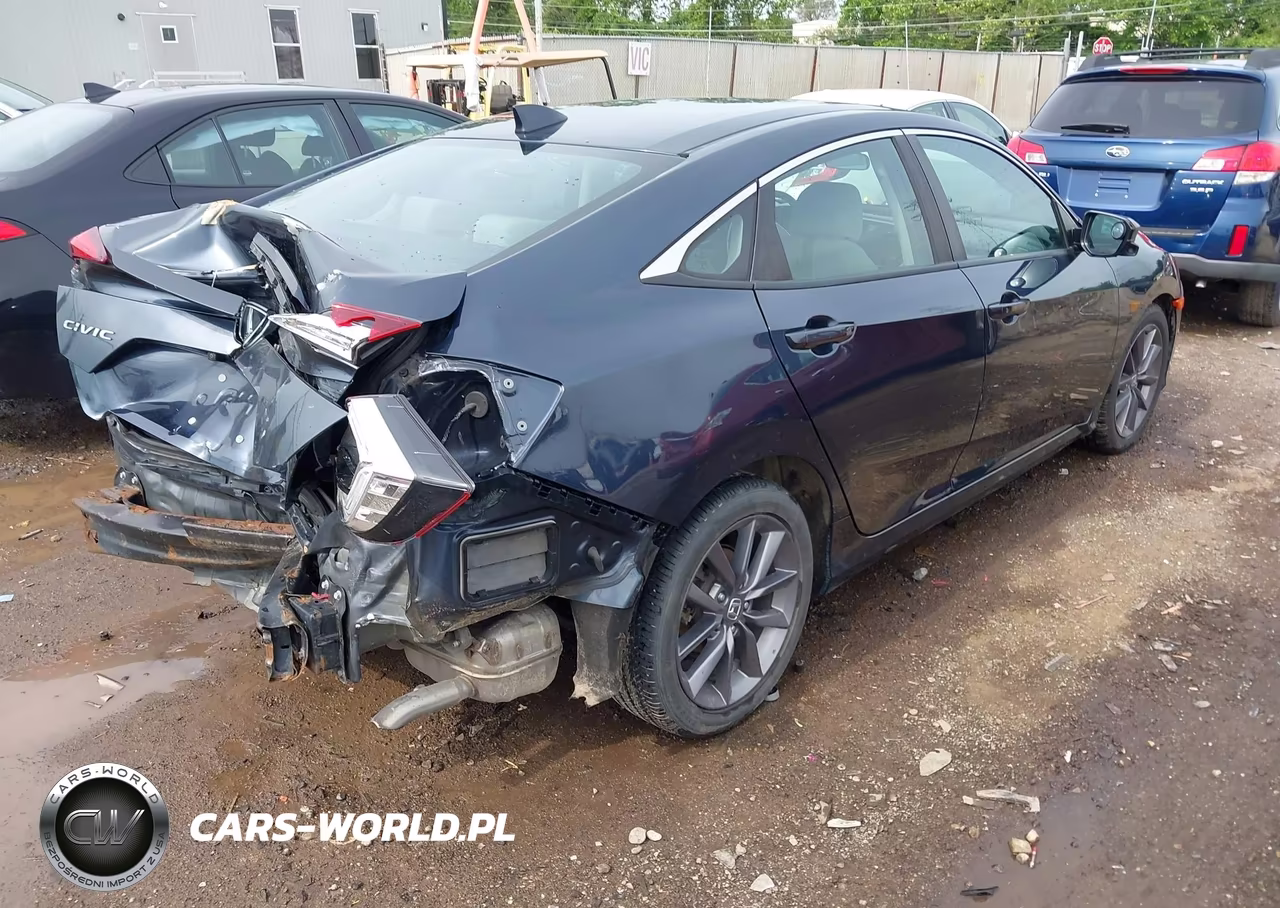 2021 Honda Civic Ex VIN:19XFC1F33ME208427 - 4