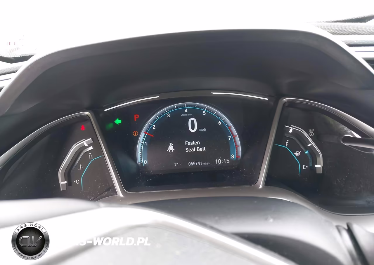 2021 Honda Civic Ex VIN:19XFC1F33ME208427 - 7