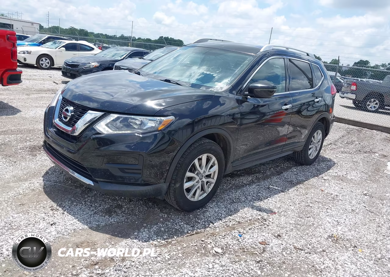2017 Nissan Rogue Sv VIN:KNMAT2MV8HP557612 - 2