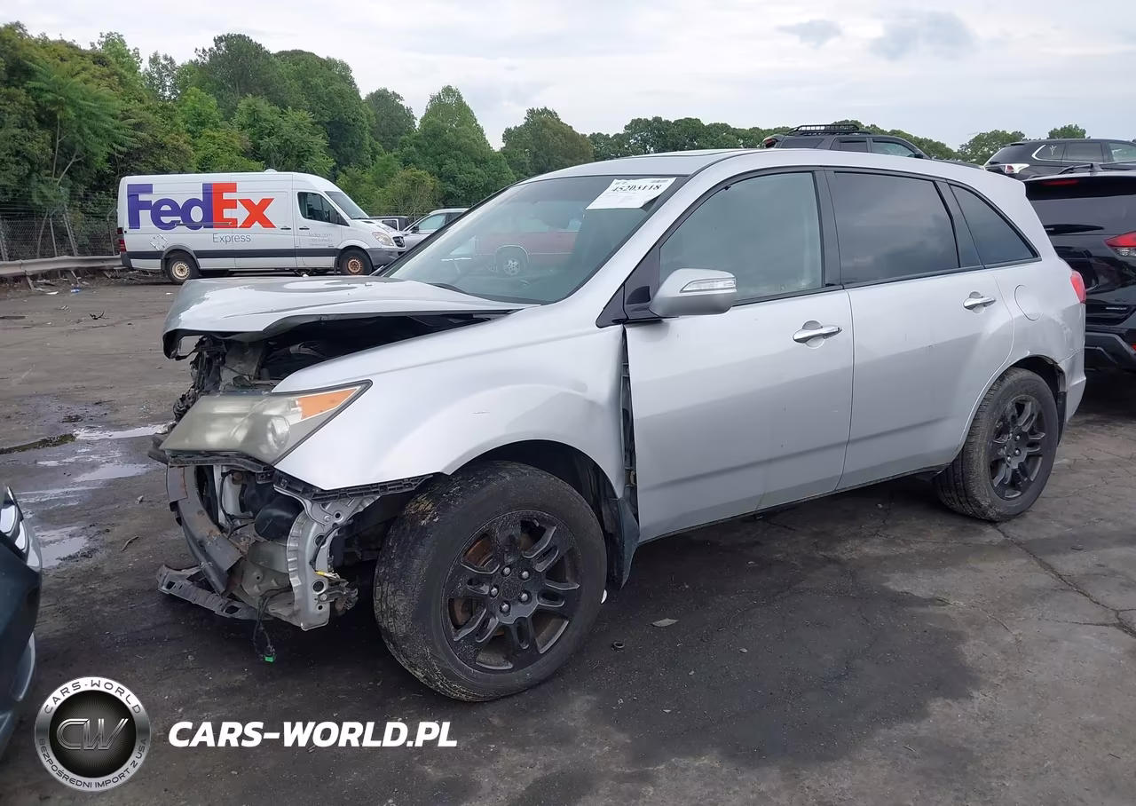 2009 Acura Mdx VIN:2HNYD28289H524671 - 2