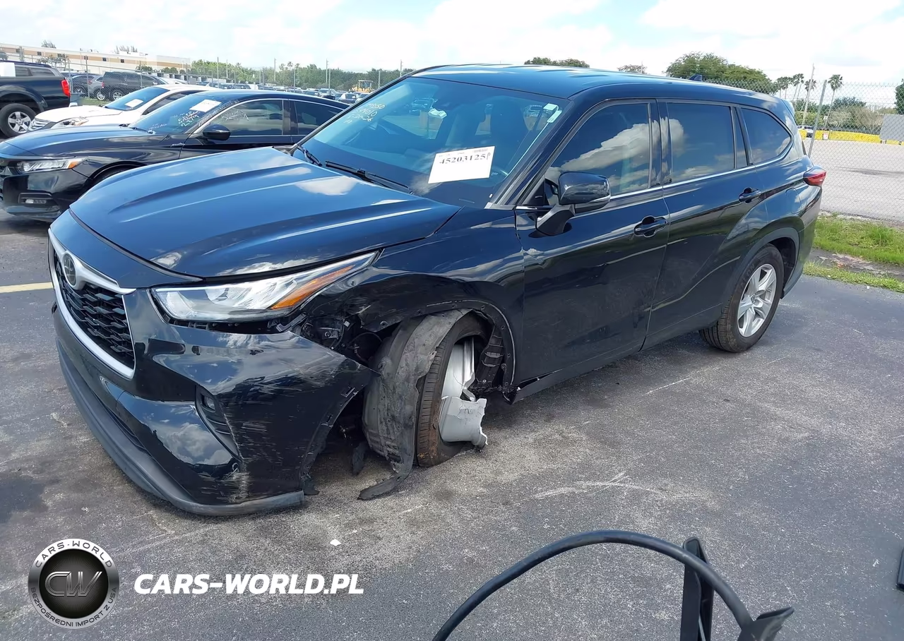2020 Toyota Highlander Le VIN:5TDZZRAH5LS012443 - 2