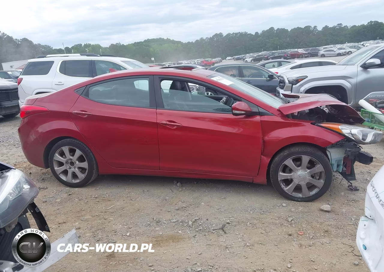 2011 Hyundai Elantra Limited (Ulsan Plant) VIN:KMHDH4AE8BU091120 - 12