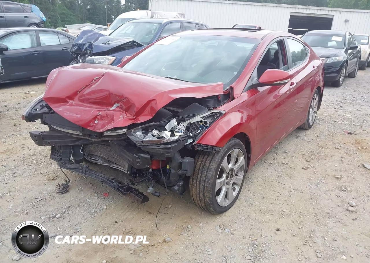 2011 Hyundai Elantra Limited (Ulsan Plant) VIN:KMHDH4AE8BU091120 - 2