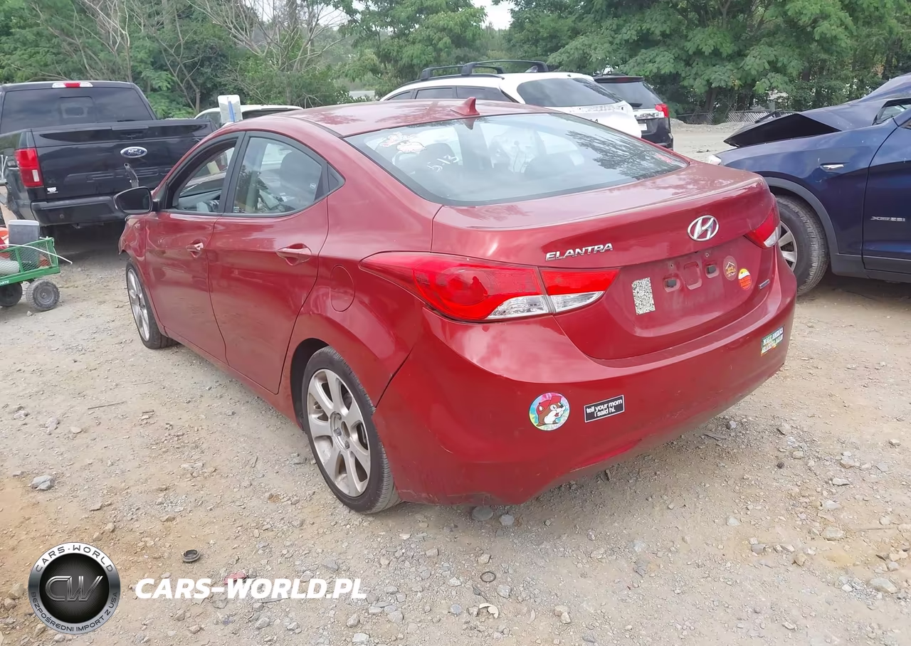 2011 Hyundai Elantra Limited (Ulsan Plant) VIN:KMHDH4AE8BU091120 - 3