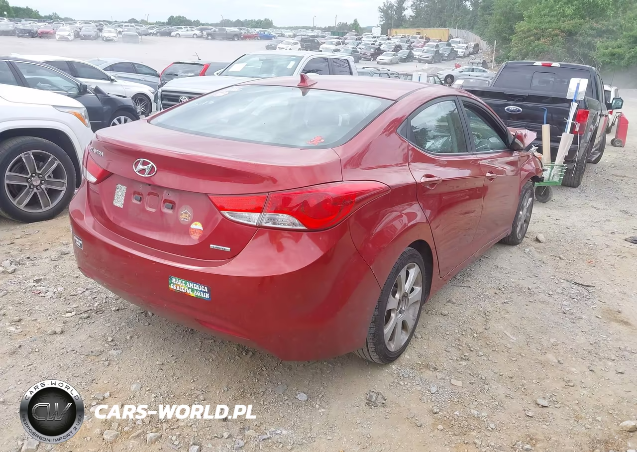 2011 Hyundai Elantra Limited (Ulsan Plant) VIN:KMHDH4AE8BU091120 - 4