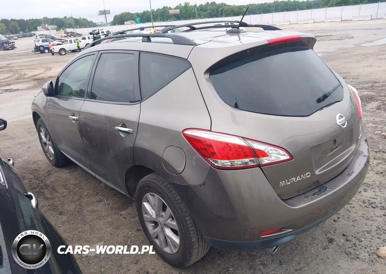 2011 Nissan Murano Sl VIN:JN8AZ1MW7BW165076 - 3