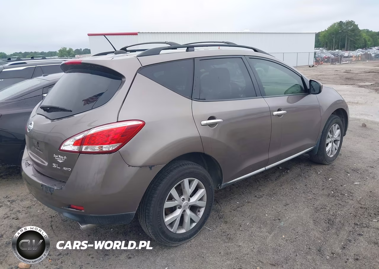 2011 Nissan Murano Sl VIN:JN8AZ1MW7BW165076 - 4