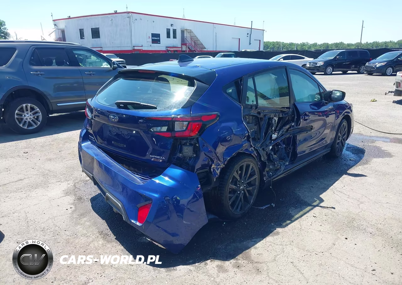 2024 Subaru Impreza Rs 5-Door VIN:JF1GUHJC5R8307713 - 4