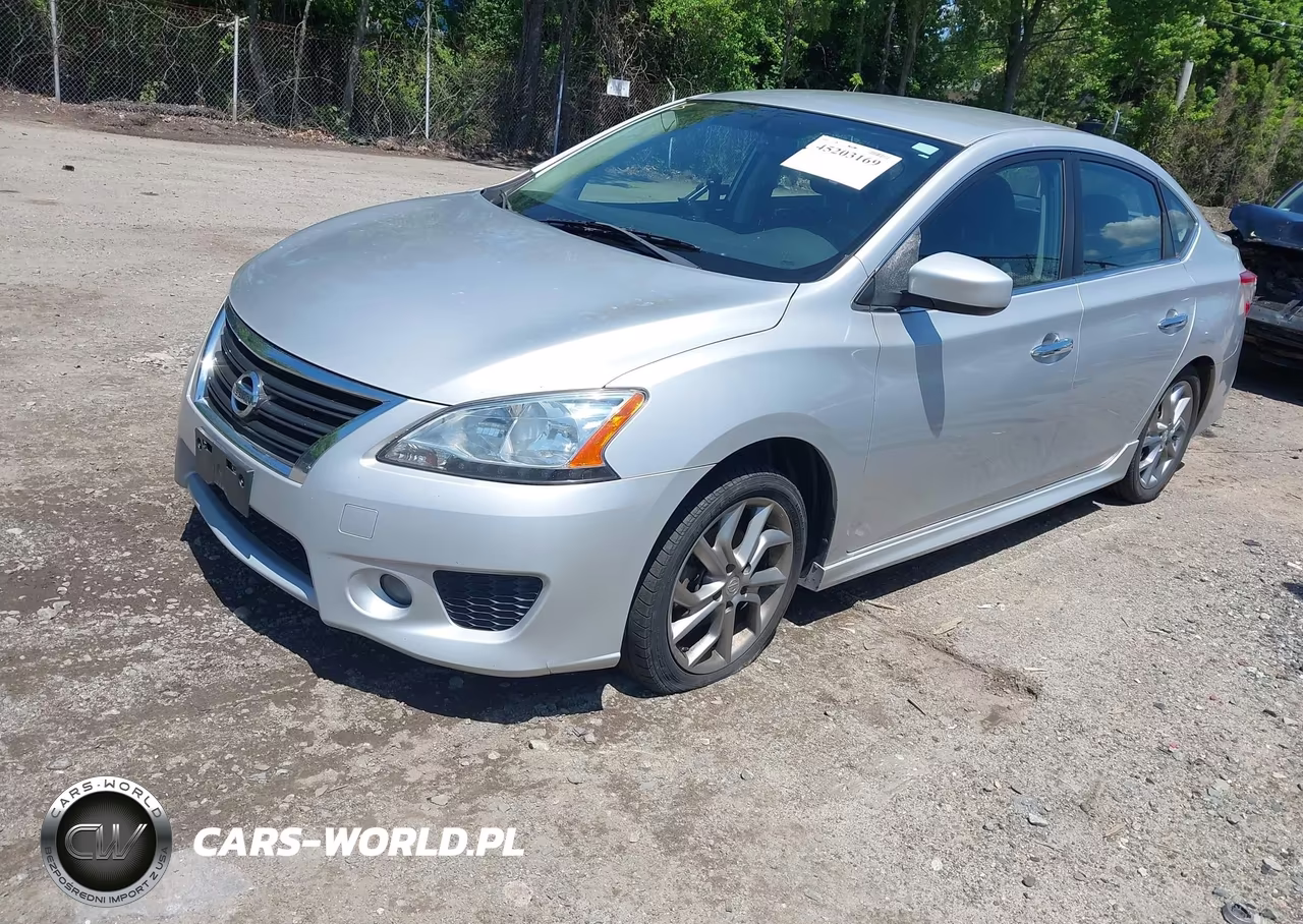 2013 Nissan Sentra Sr VIN:3N1AB7AP7DL661894 - 2