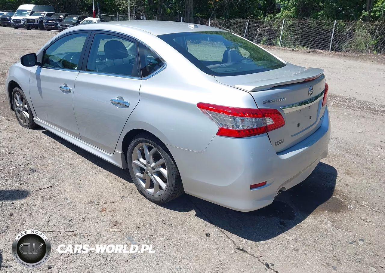 2013 Nissan Sentra Sr VIN:3N1AB7AP7DL661894 - 3