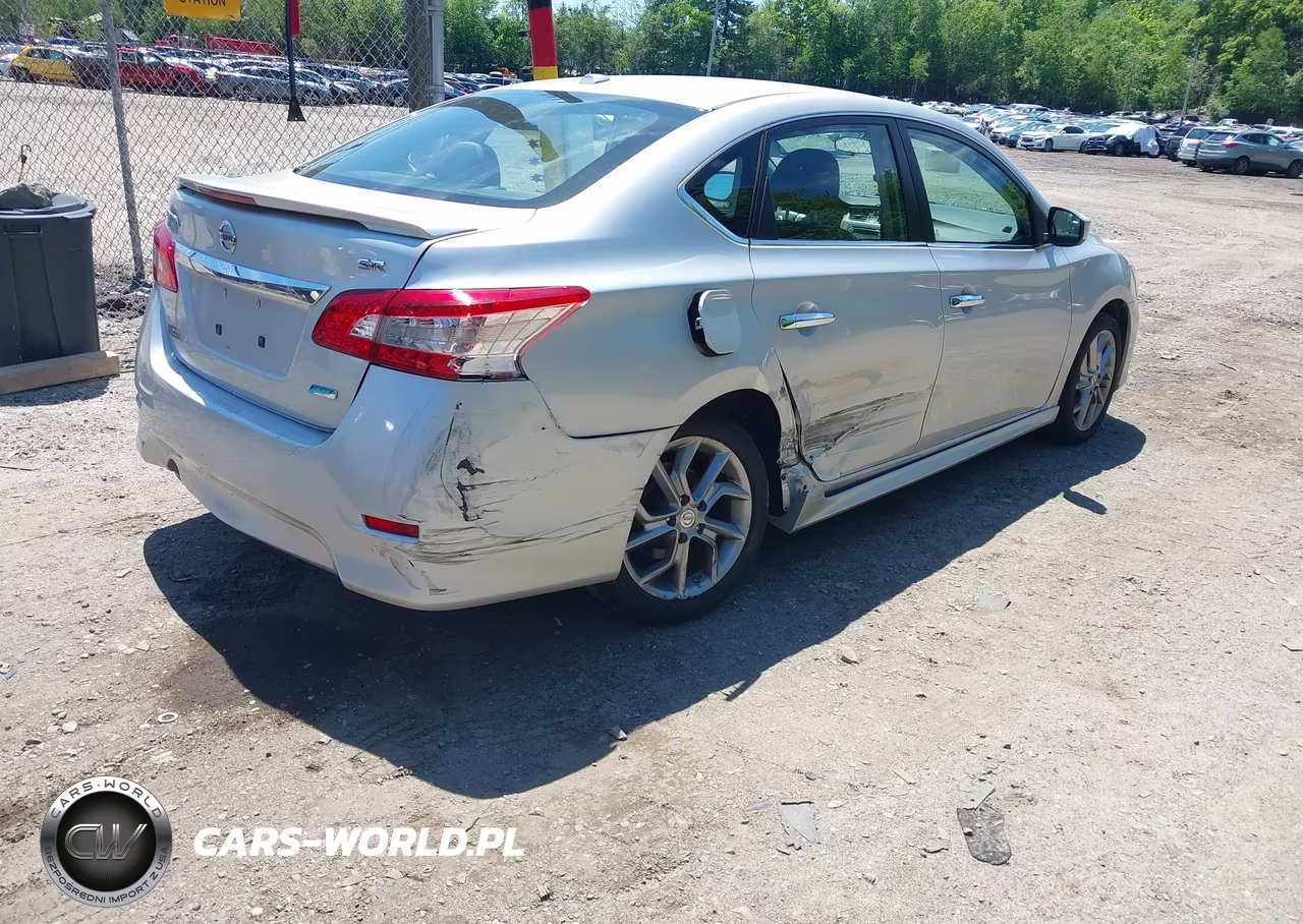 2013 Nissan Sentra Sr VIN:3N1AB7AP7DL661894 - 4