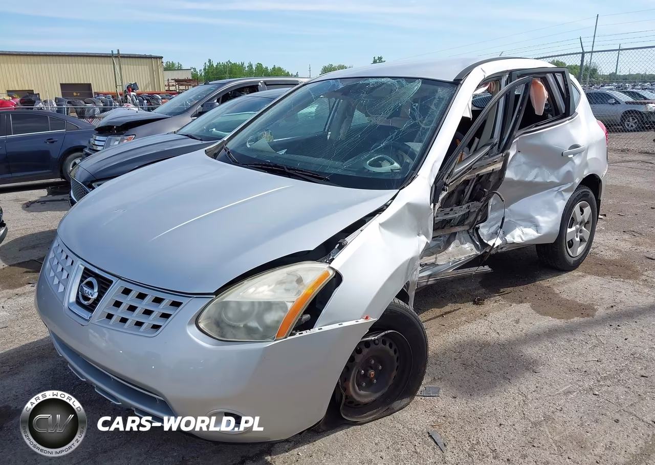 2008 Nissan Rogue S VIN:JN8AS58T88W015336 - 2