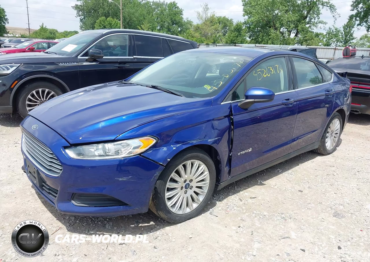 2015 Ford Fusion Hybrid S VIN:3FA6P0UU0FR116459 - 2