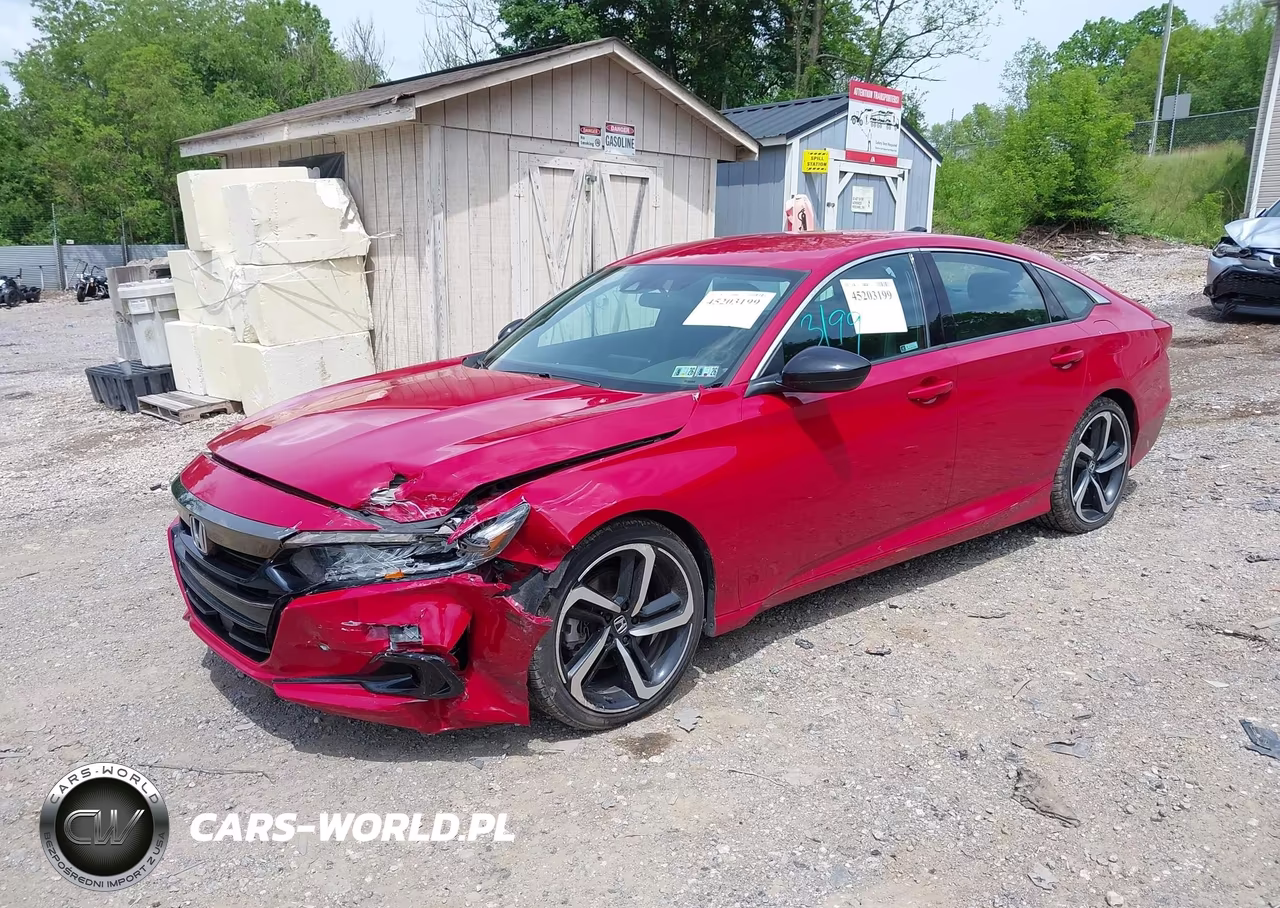 2021 Honda Accord Sport VIN:1HGCV1F33MA082104 - 2