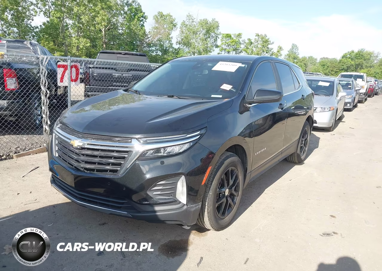 2022 Chevrolet Equinox Fwd Lt VIN:3GNAXKEV7NL111887 - 2