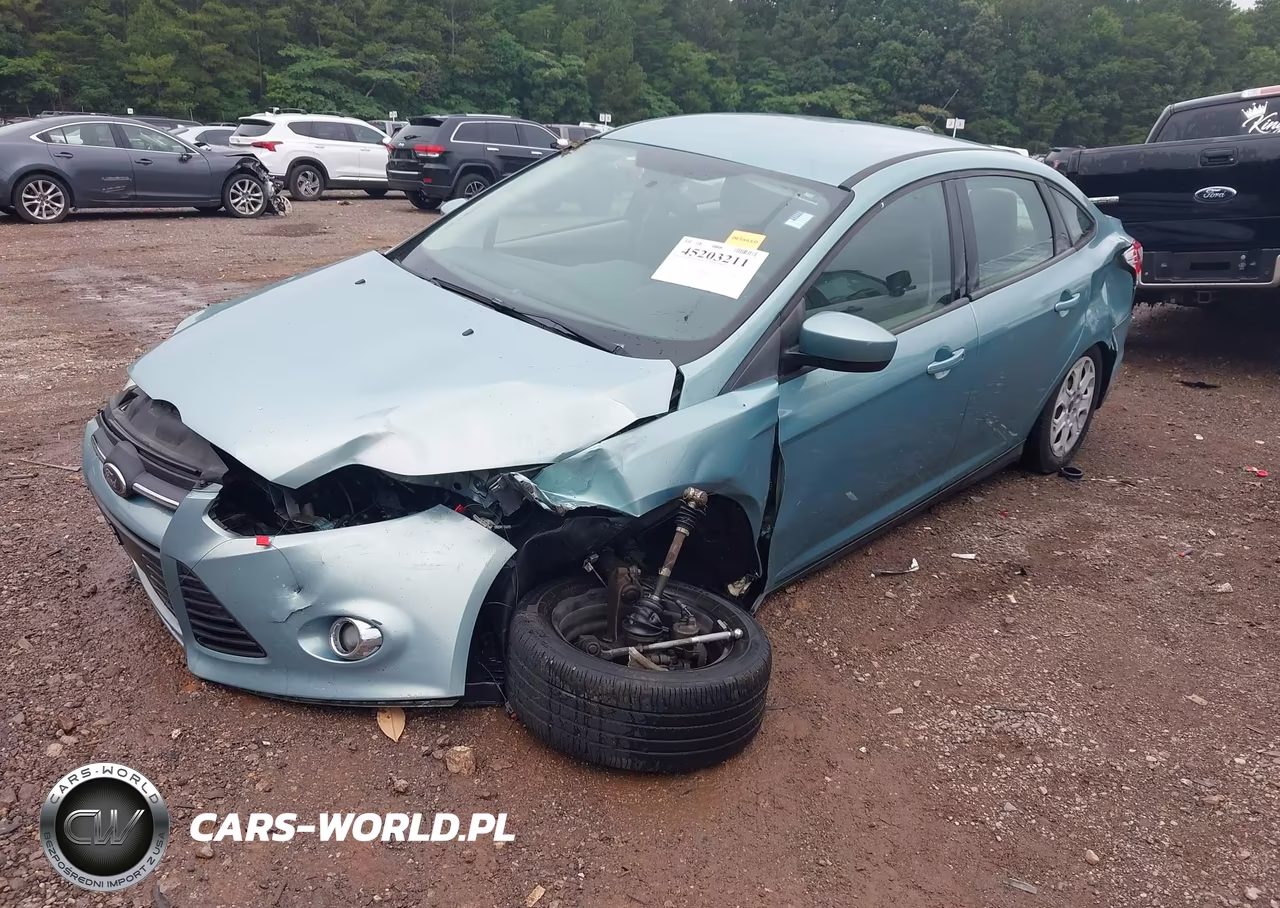 2012 Ford Focus Se VIN:1FAHP3F24CL455967 - 2