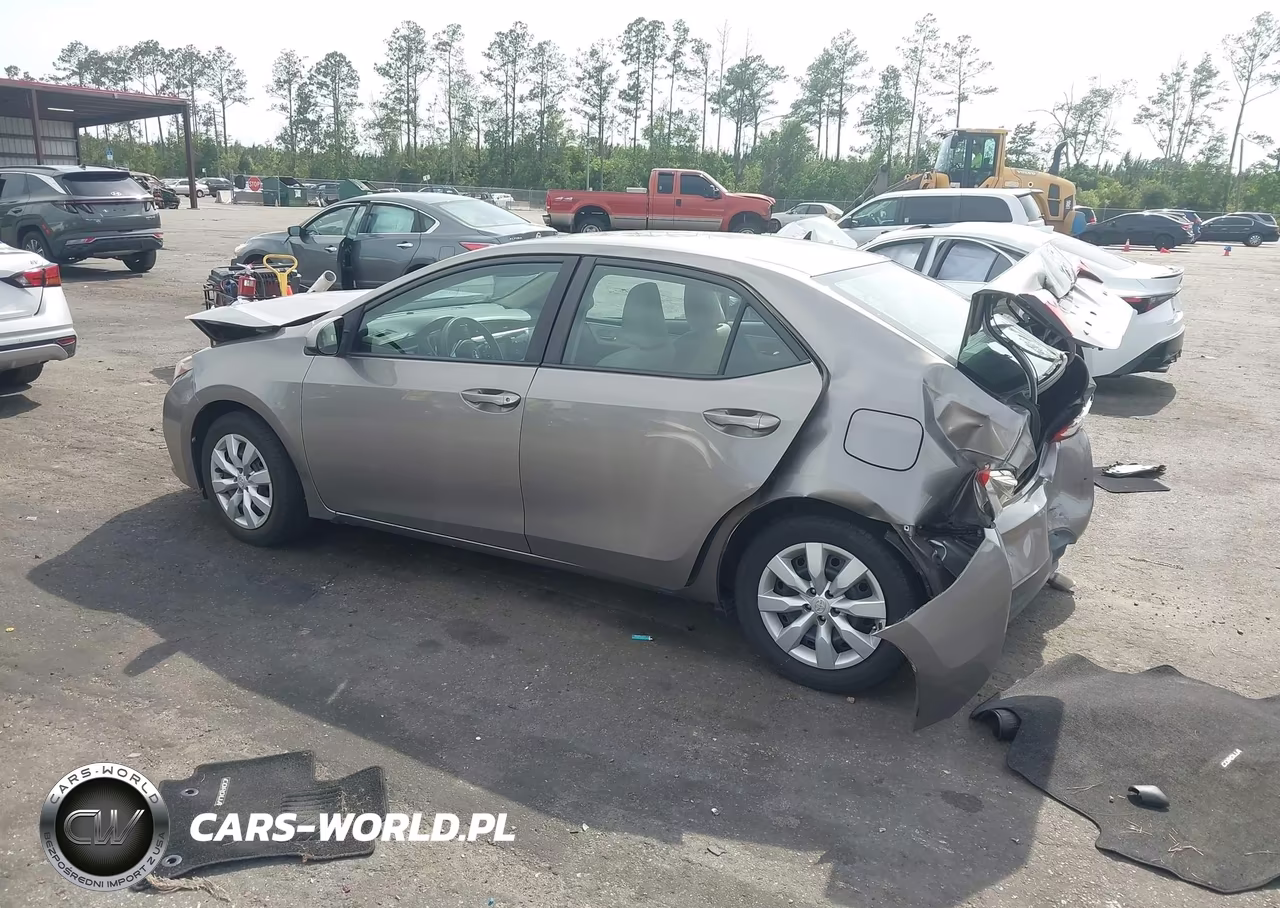 2015 Toyota Corolla Le VIN:2T1BURHE3FC360153 - 3