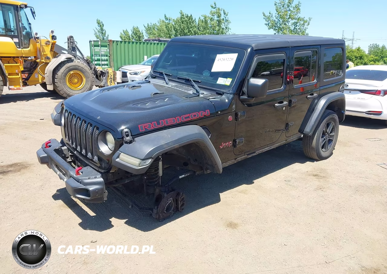 2018 Jeep Wrangler Unlimited Rubicon 4X4 VIN:1C4HJXFN0JW141600 - 2