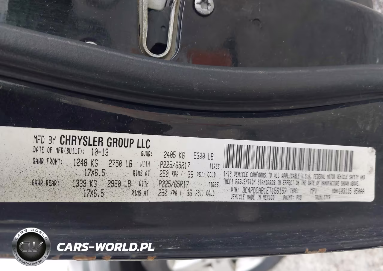 2014 Dodge Journey Se VIN:3C4PDCAB1ET156157 - 9